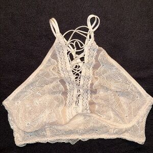 Very Sexy Lace Bralette with Strappy Back